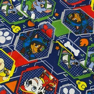 PAW PATROL Cotton NEW Fabric By the Yard Spin Master Davids textiles Boy Pups